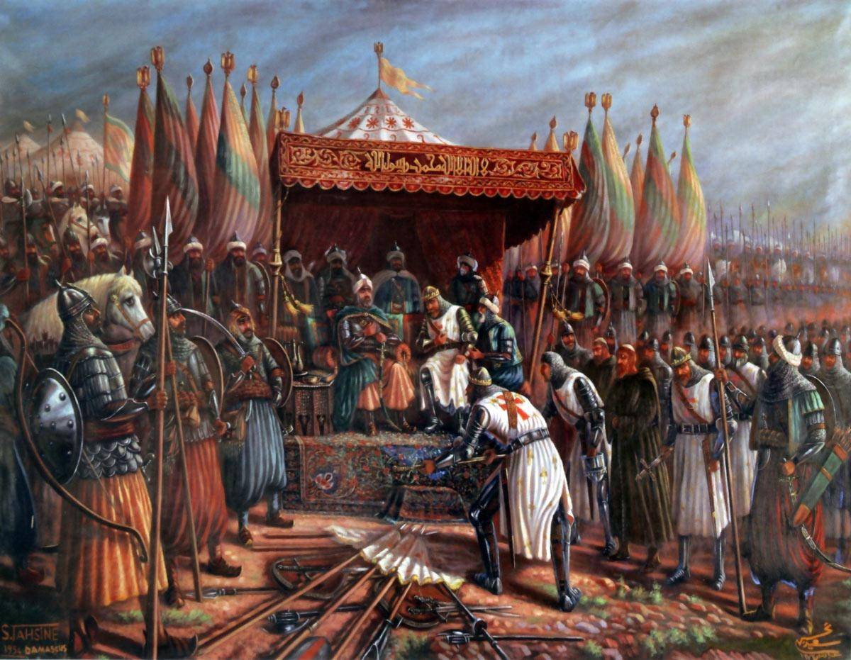 ابرز اعمال صلاح الدين الايوبي - يعنى 