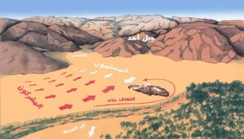 غزوة أحد - يعنى 