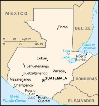 مدينة غواتيمالا عاصمة غواتيمالا